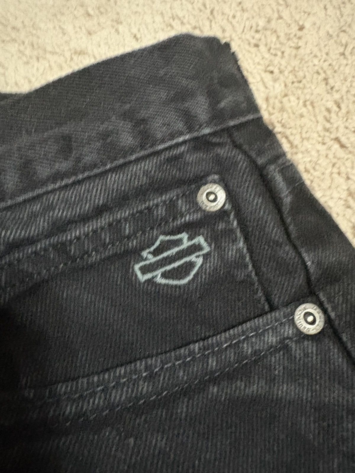 Harley Davidson Harley-Davidson Regular Straight Jeans – Men’s Size US 34 / EU 50 - 4 Thumbnail