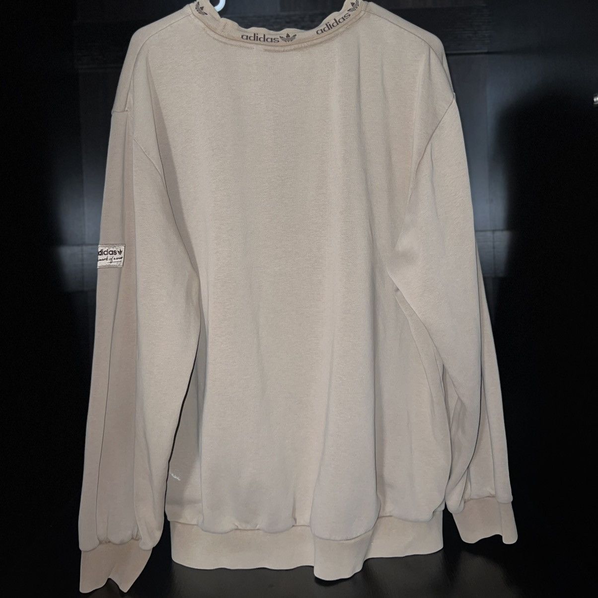 Adidas Adidas Original; Brown Crewneck Size US M / EU 48-50 / 2 - 2 Thumbnail