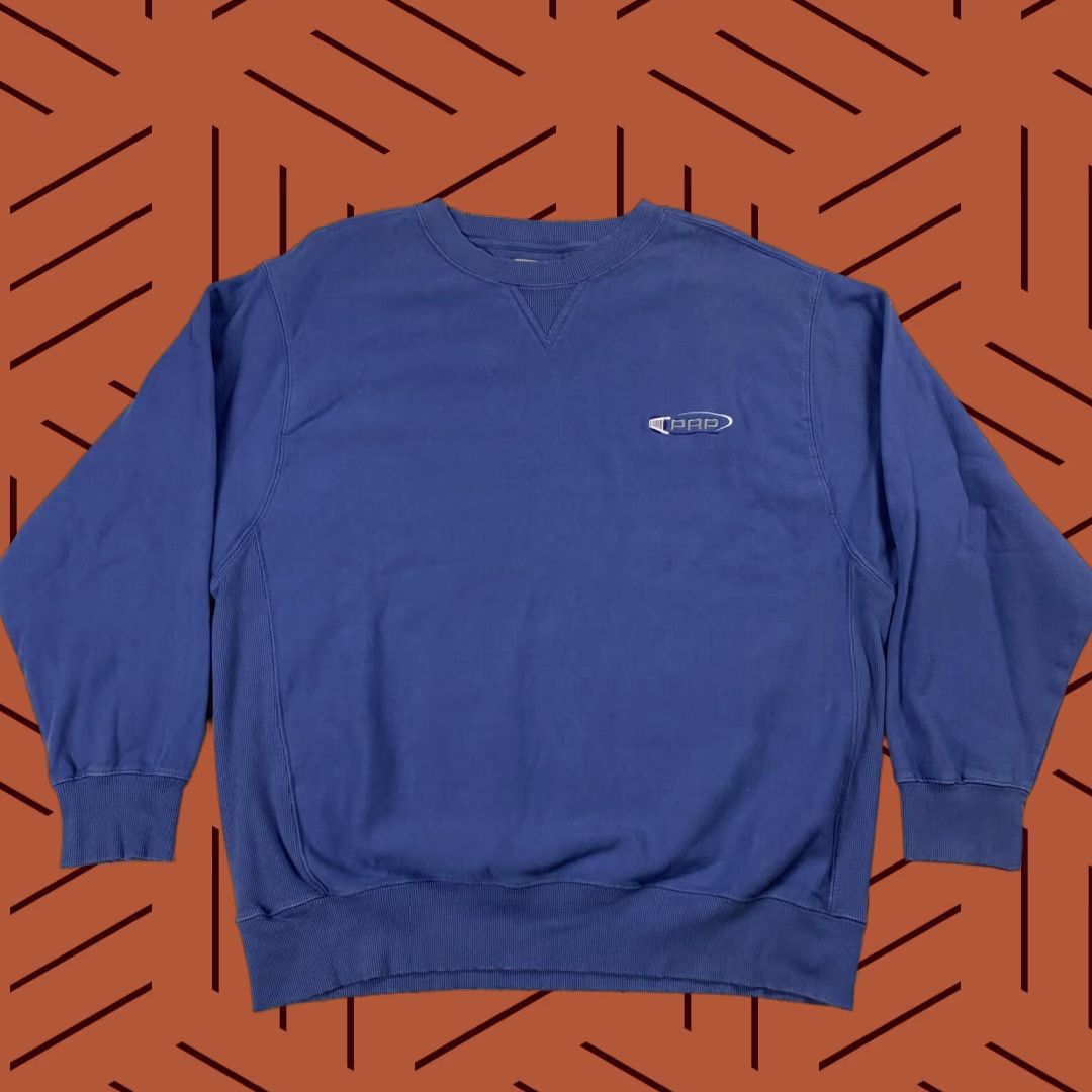 Vintage WEARGUARD Sweatshirt ADULT 2XL BLUE HEAVYWEIGHT WORKWEAR LOGO LONG SLV PRP VTG Size US XXL / EU 58 / 5 - 1 Thumbnail