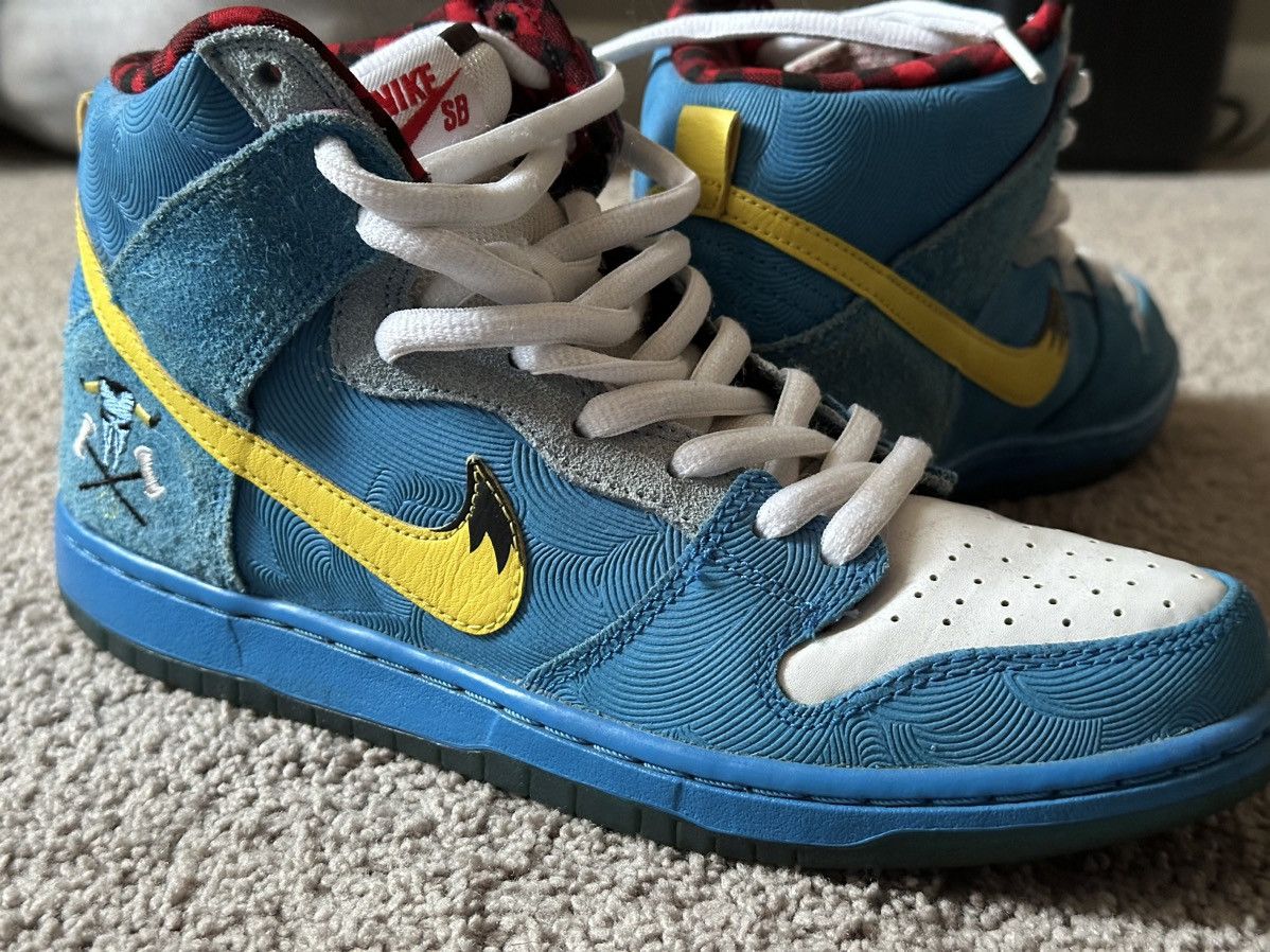 image of Nike Sb Dunk High Familia Blue Ox Deadstock Shoes, Men's (Size 8)