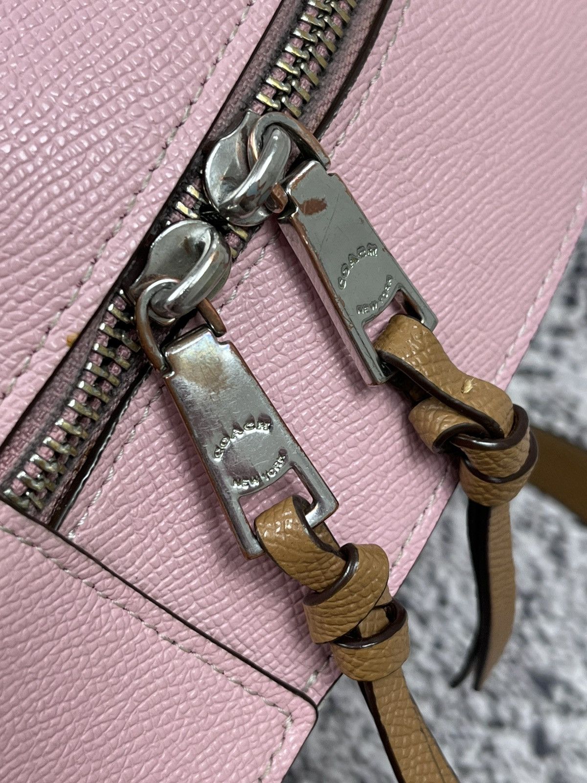 Coach COACH JORDYN BACKPACK - ELECTRIC PINK Size ONE SIZE - 8 Thumbnail