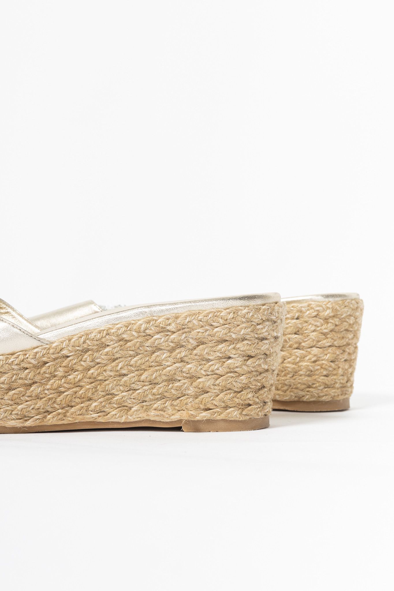 Stuart Weitzman Stuart Weitzman SS23 June 75 Crystal-Buckle Wedge Sandal Size US 7.5 / IT 37.5 - 8 Thumbnail
