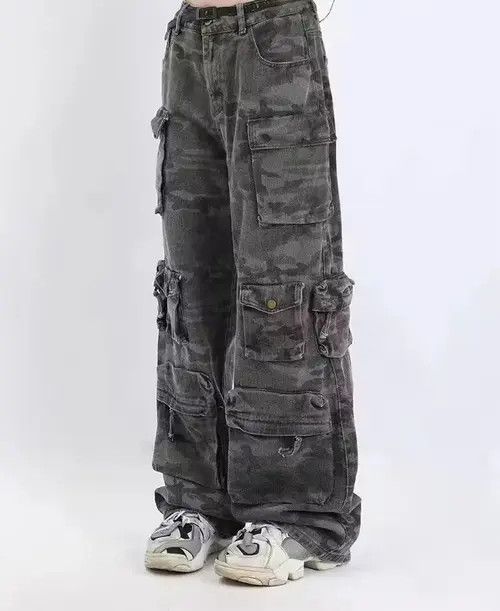 Other Retro Street Camouflage Overalls Unisex Size US 34 / EU 50 - 1 Thumbnail