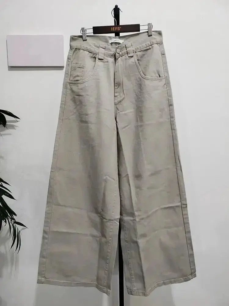 Japanese Brand Casual Vintage Washed Wide Leg Jeans Pants Size US 32 / EU 48 - 5 Thumbnail
