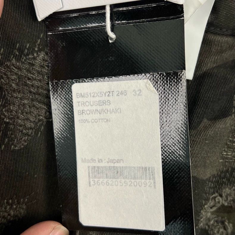 Givenchy Givenchy FW22 Camo Printed Worn Slim Fit Denim Pants 2506-N Size US 32 / EU 48 - 4 Thumbnail