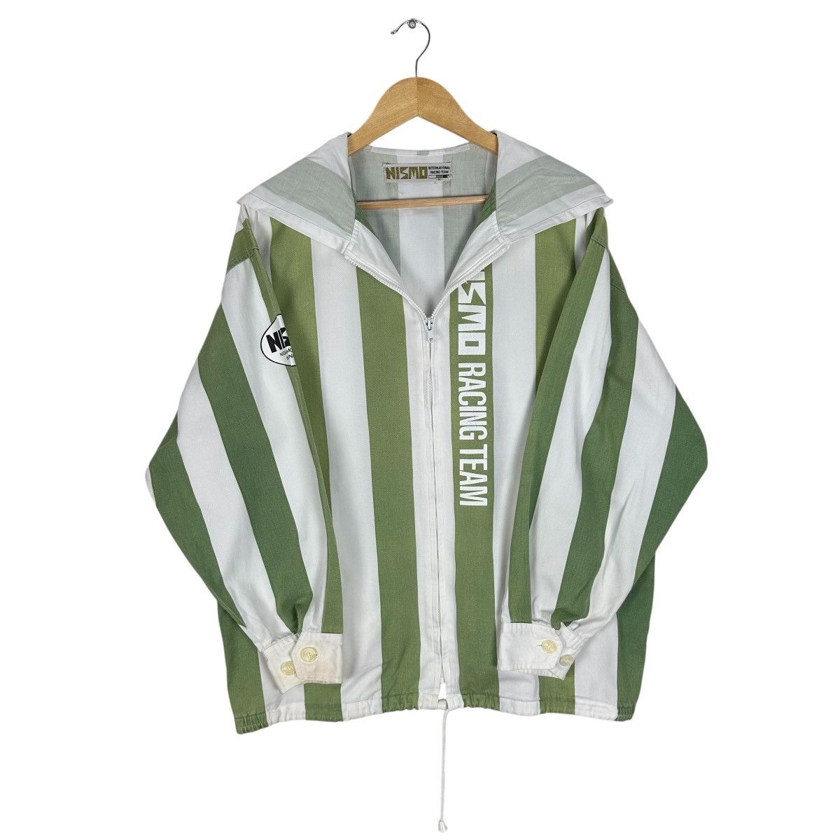 Nissan NISMO MOTORSPORTS RACING HOODIE STRIPED JACKET Size US M / EU 48-50 / 2 - 1 Thumbnail