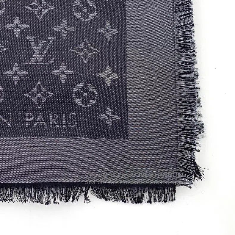 Louis Vuitton Louis Vuitton Monogram Shine Black and Grey logo Old Flowe Size ONE SIZE - 4 Thumbnail