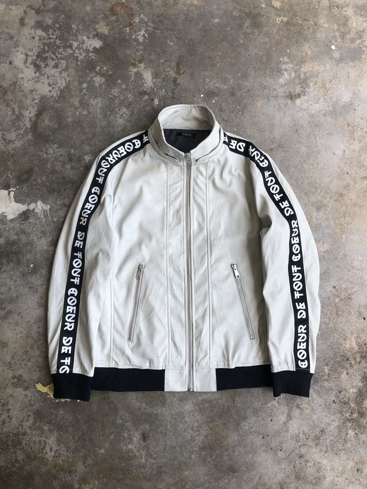 Japanese Brand Vintage Sureve Leather Racing Style Jacket Size US M / EU 48-50 / 2 - 2 Thumbnail