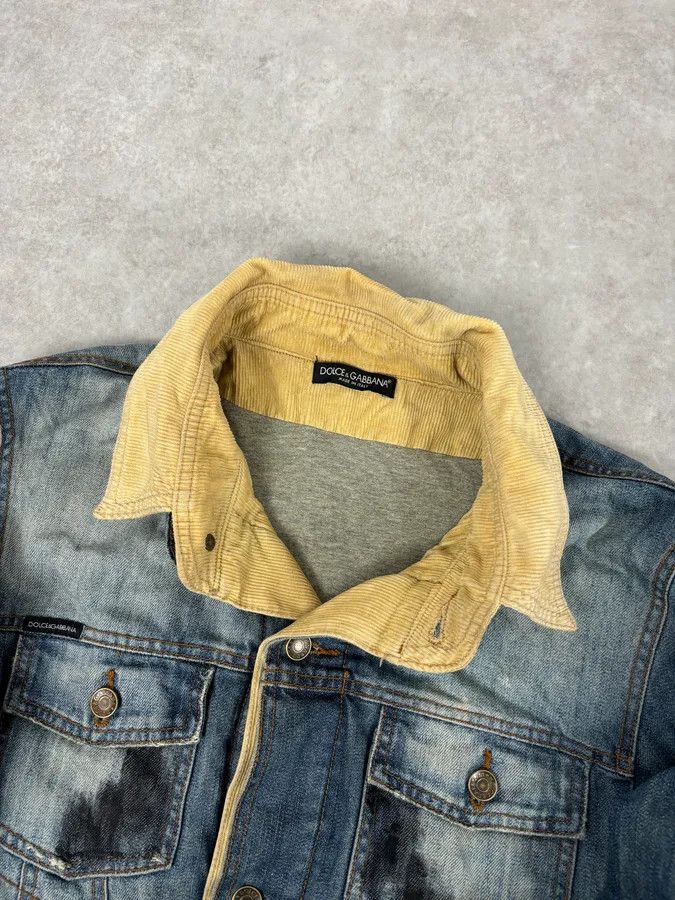 Dolce & Gabbana AW2005 Dolce & Gabbana Layered Blue Denim Jacket Size US M / EU 48-50 / 2 - 8 Thumbnail
