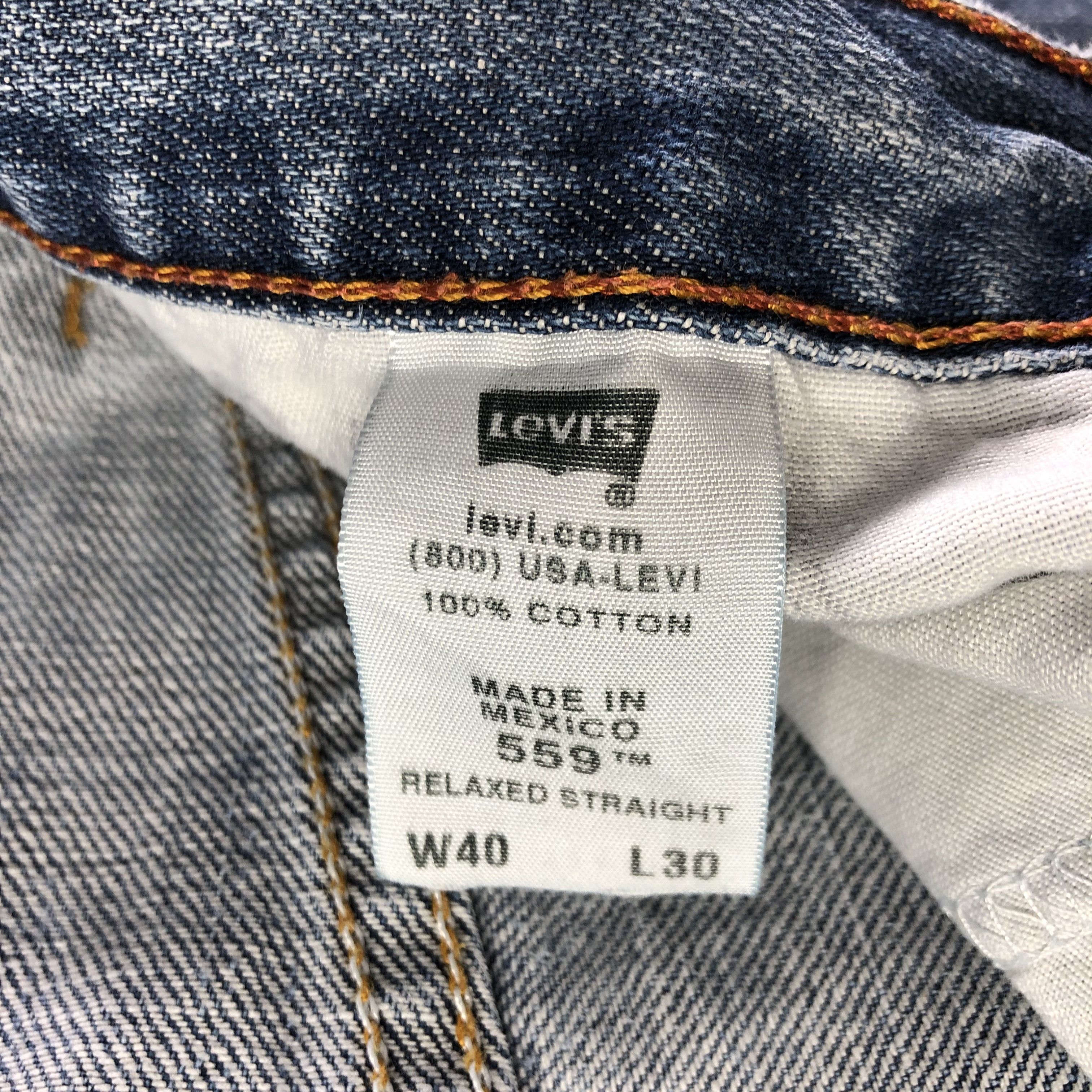 Levi's Vintage Levis 559 Jeans-J3537 Size US 40 / EU 56 - 11 Thumbnail