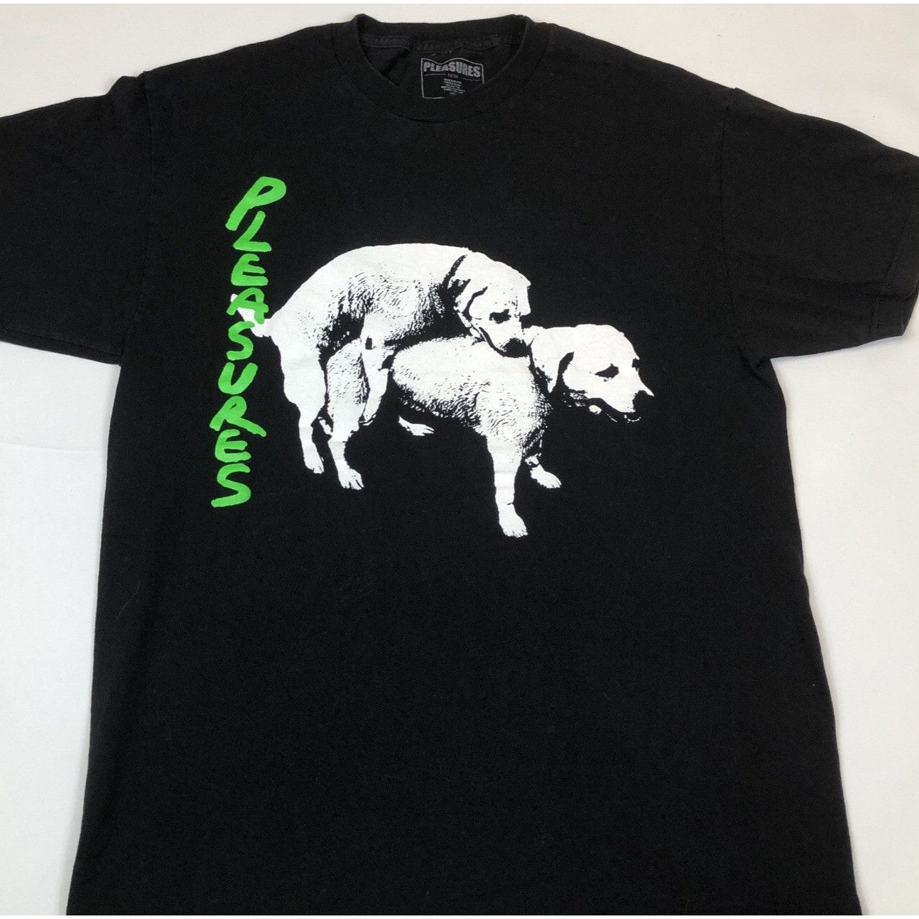 Pleasures -Pleasures Now Dogs Hump Humping Black Hype T Shirt Size US L / EU 52-54 / 3 - 2 Thumbnail