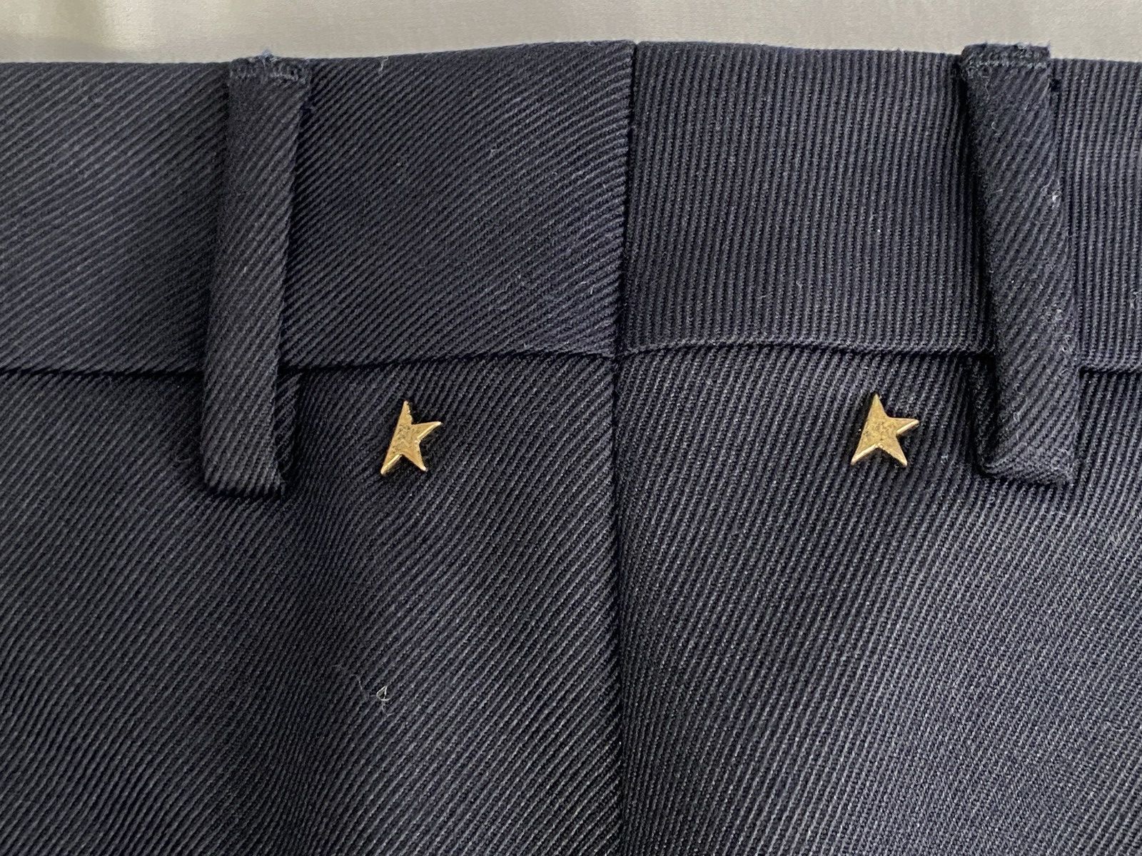 Golden Goose Golden Collection - Navy Tapered Trousers - Golden Goose Size US 34 / EU 50 - 9 Thumbnail