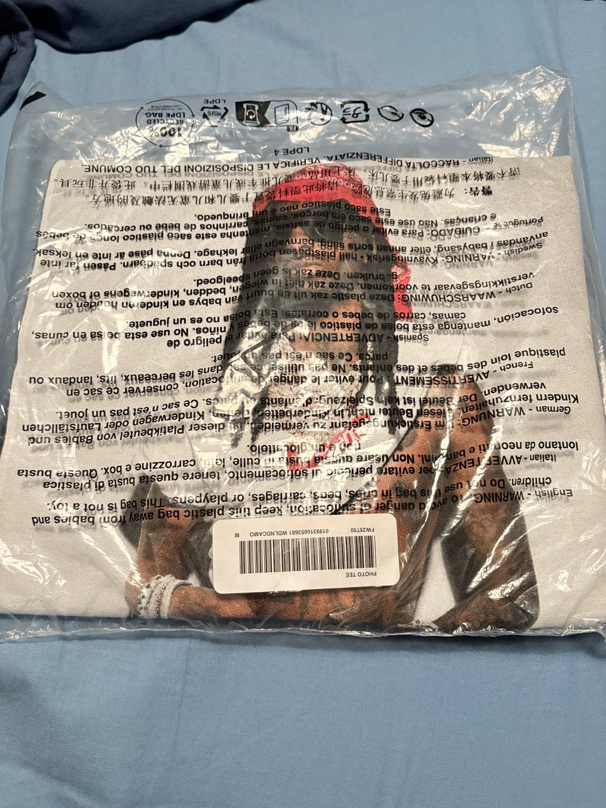 Supreme Play boy carti supreme tee camo Size US M / EU 48-50 / 2 - 1 Thumbnail
