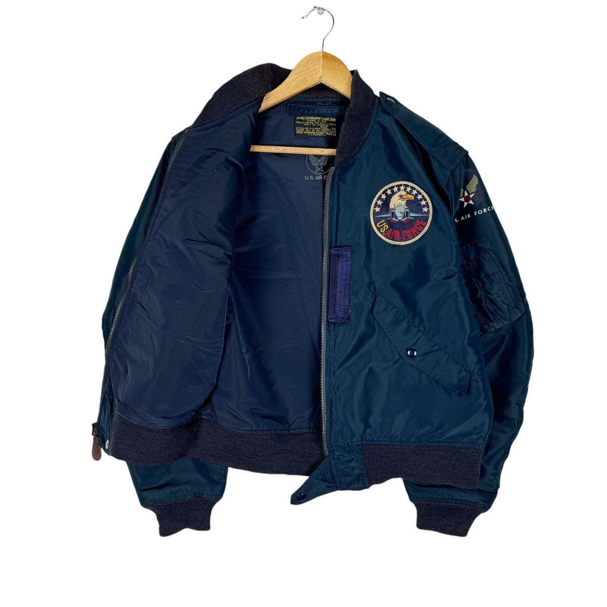 Buzz Rickson's 🔥BUZZ RICKSONS TYPE L 2A BOMBER USAF WEAR JACKET Size US M / EU 48-50 / 2 - 7 Thumbnail