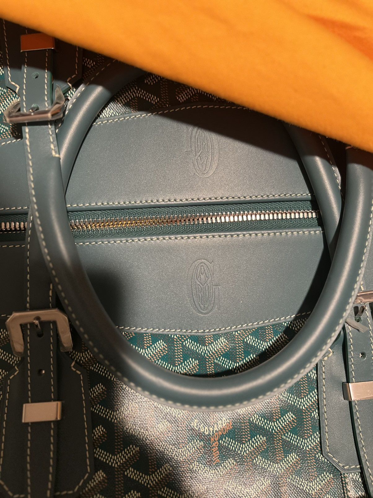 Goyard Goyard Bowling 55 ‘Green’ Size ONE SIZE - 8 Thumbnail
