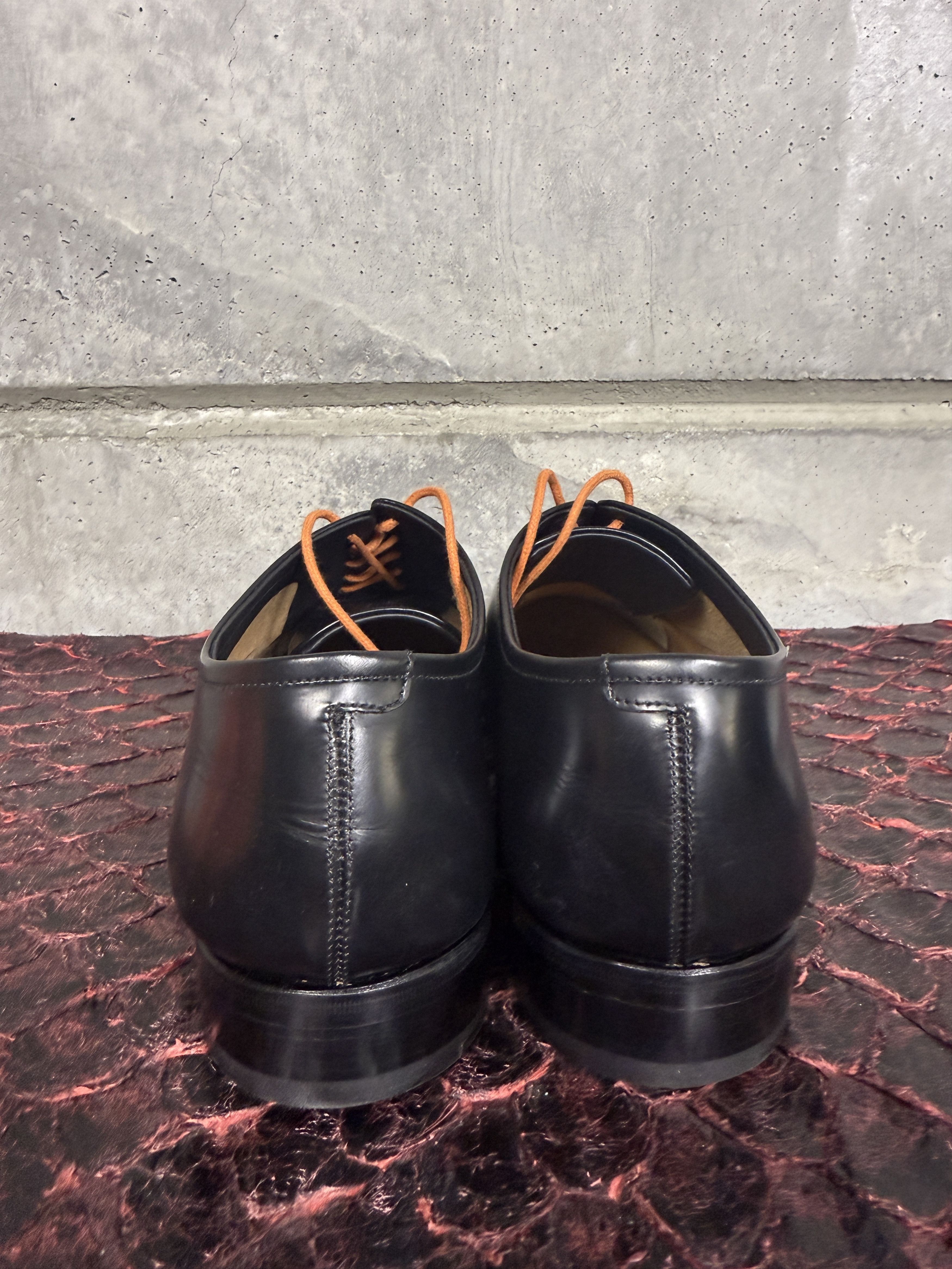 Alberto Fasciani Alberto Fasciani Torres Ron Nero Leather Oxfords Size US 12 / EU 45 - 7 Thumbnail