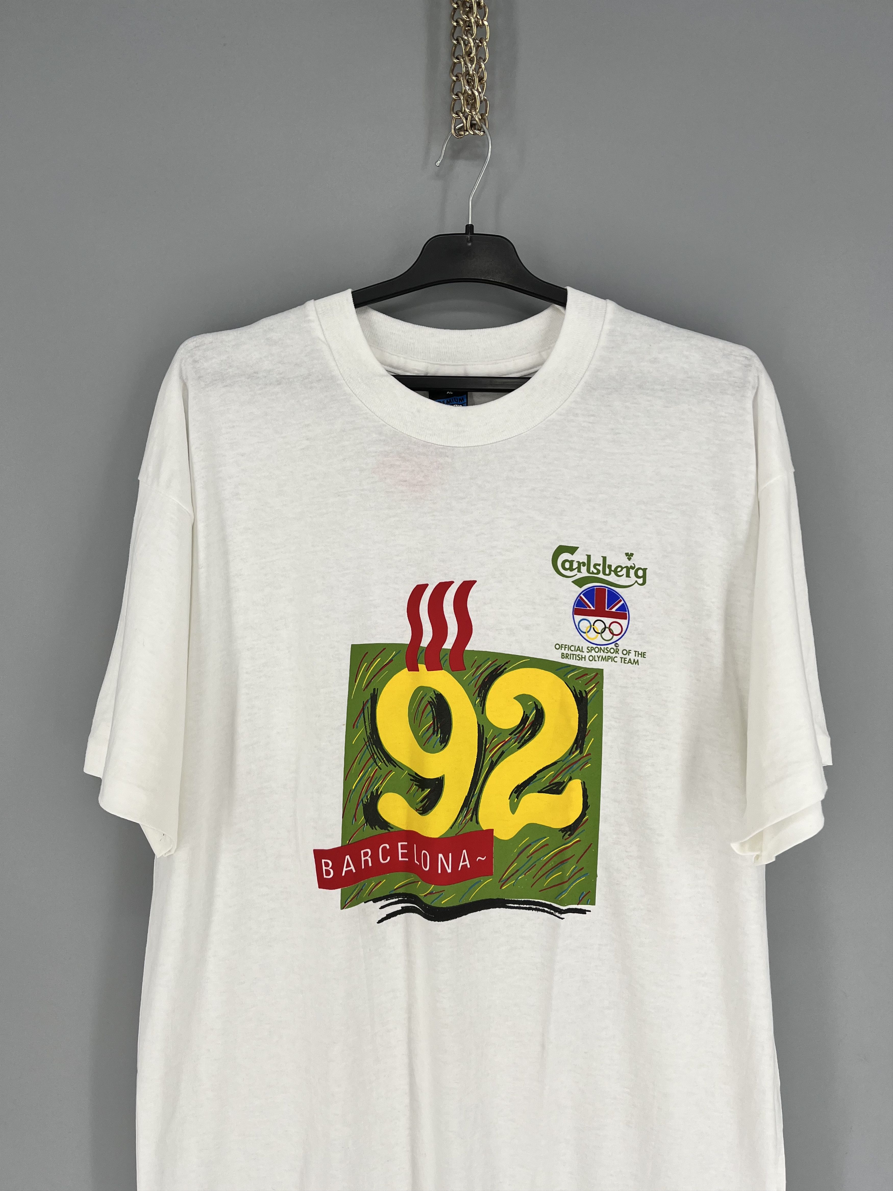 USA Olympics Screen Stars 1992 Olympic Vintage T-Shirt Cotton Men Size XL Size US XL / EU 56 / 4 - 6 Thumbnail