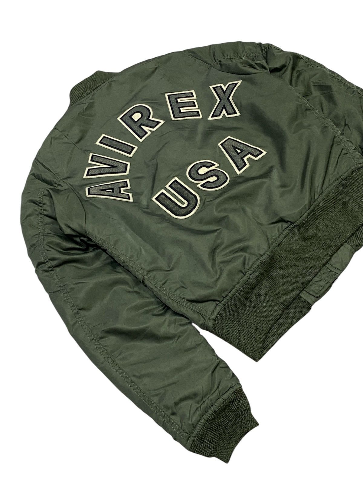 Avirex Avirax Woman’s MA-1 Flight Jacket Size M / US 6-8 / IT 42-44 - 25 Thumbnail