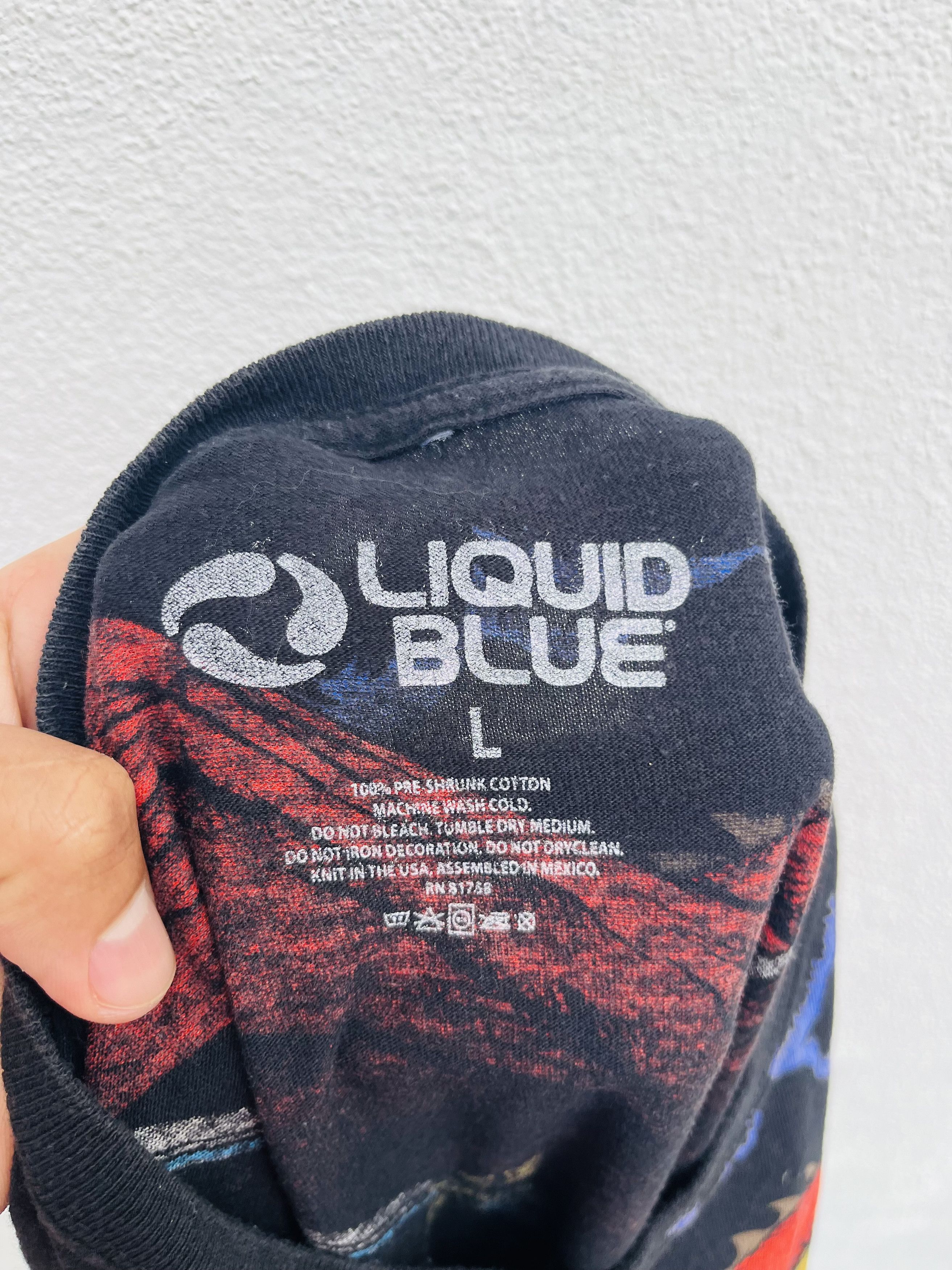 Liquid Blue Vintage Liquid Blue Streetwear Fashion Style Size US L / EU 52-54 / 3 - 7 Thumbnail