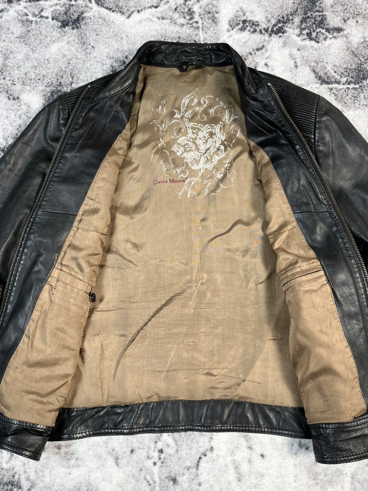Leather Vintage Women’s Leather Biker Jacket Size L / US 10 / IT 46 - 8 Thumbnail