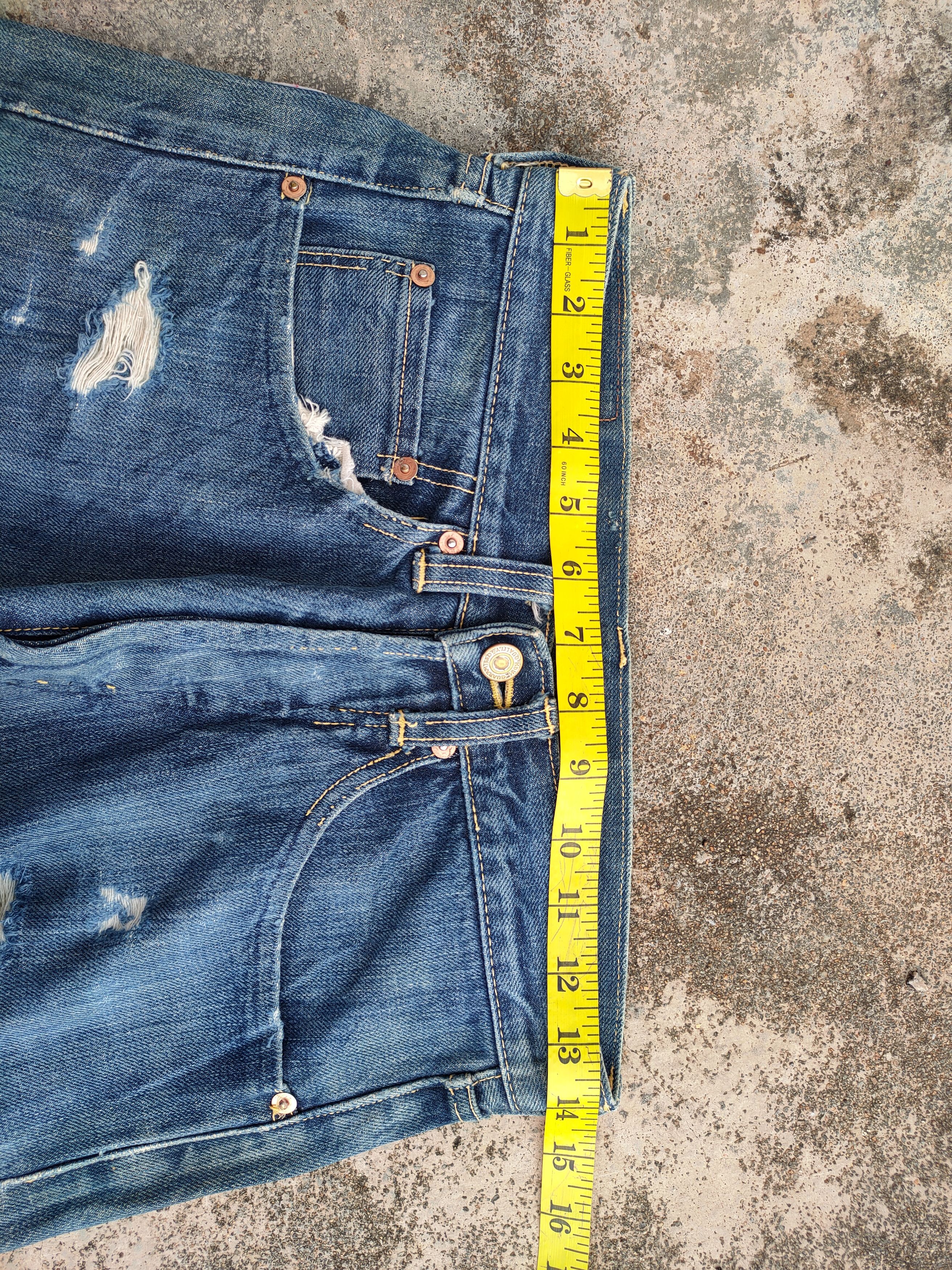 Studio D'Artisan VTG STUDIO D'ARTISAN SELVAGE BUTTONFLY JEAN DENIM PANTS Size US 28 / EU 44 - 8 Thumbnail