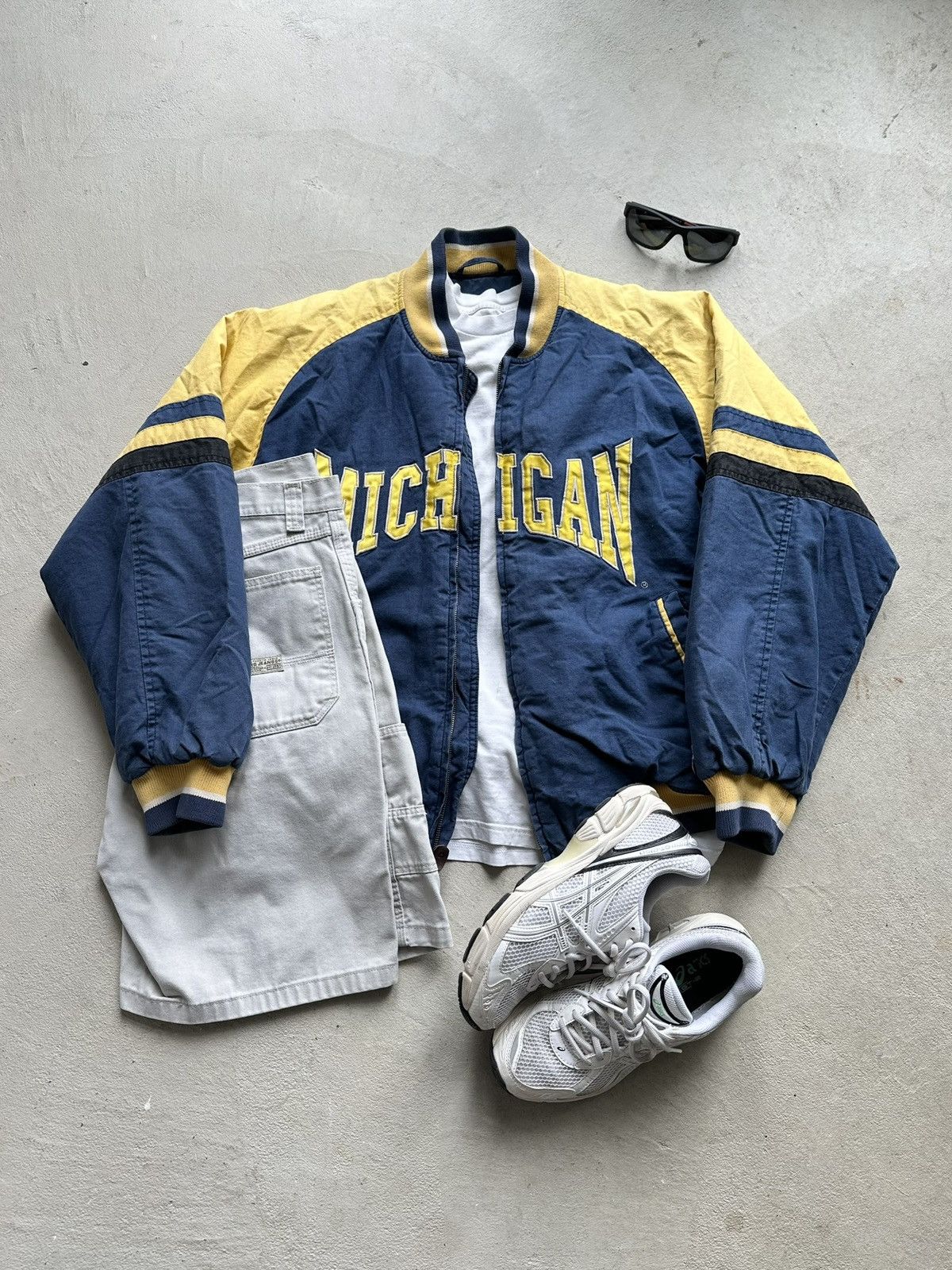 Vintage NFL Michigan Wolverines Mirage Jacket