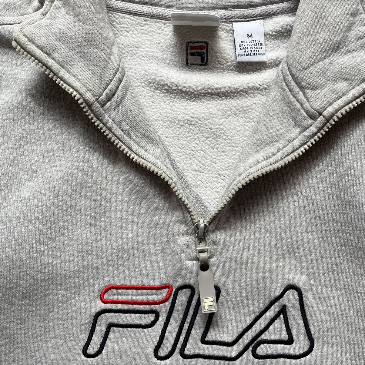 Vintage Vintage Fila Half Zipper Sweater Size US L / EU 52-54 / 3 - 2 Thumbnail