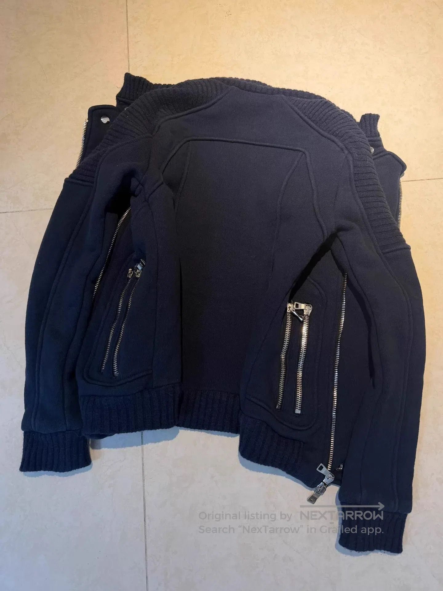 Balmain Black Zip. Size US XS / EU 42 / 0 - 5 Thumbnail