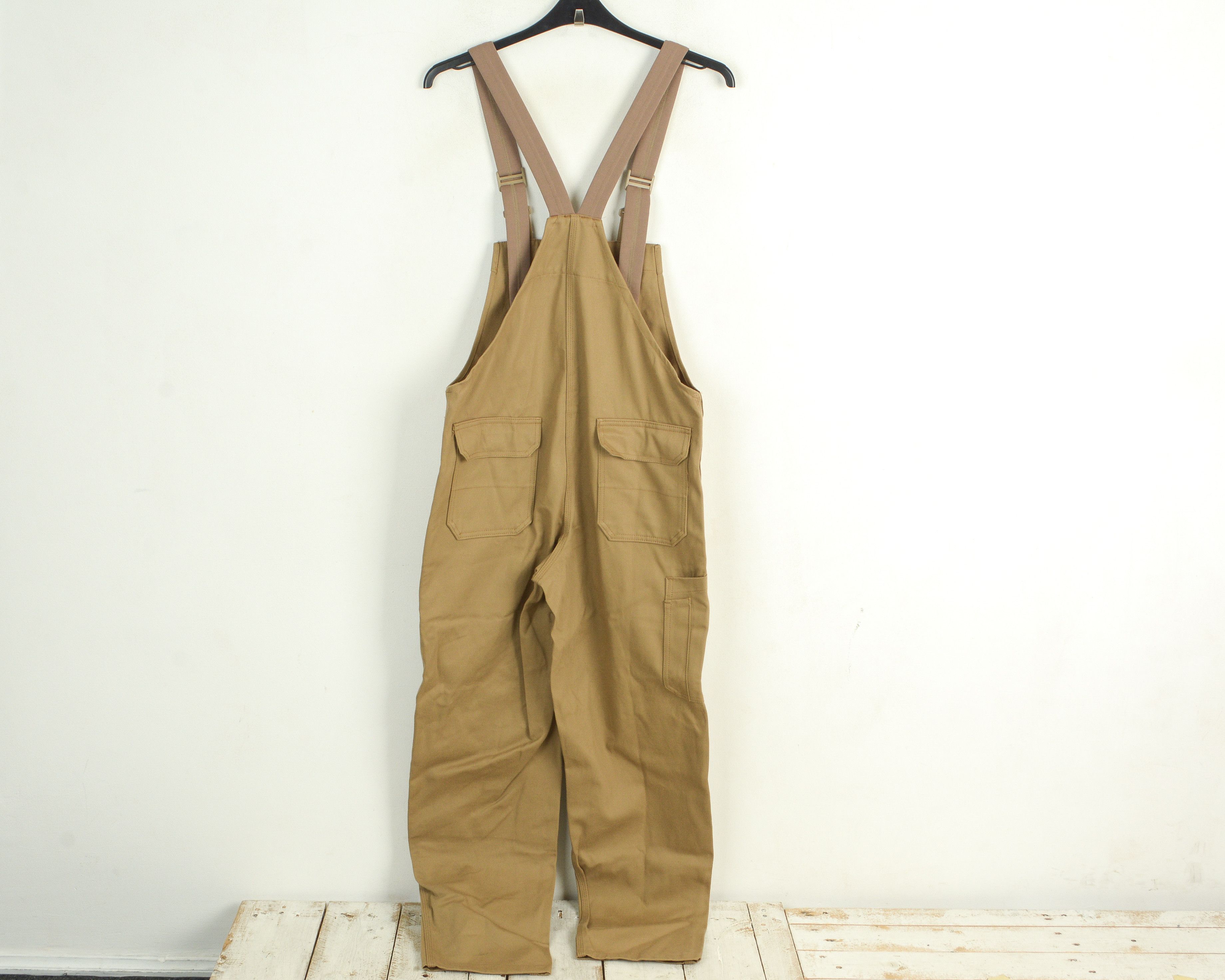 Le Laboureur Formtex S Sanfor Dungarees Work Pants Sleeveless Jumpsuit Size US 32 / EU 48 - 4 Thumbnail