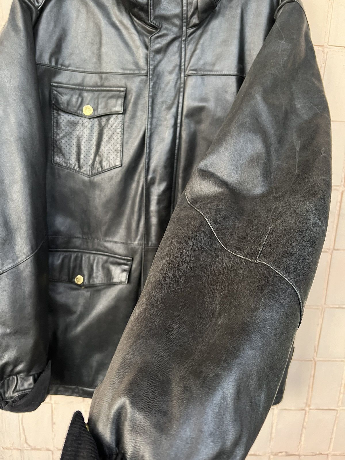 Quiksilver Ski Quiksilver vintage y2k leather jacket Size US L / EU 52-54 / 3 - 10 Thumbnail