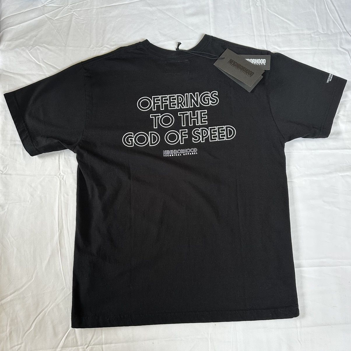 Neighborhood NEIGHBORHOOD GOD OF SPEED T SHIRT Size US L / EU 52-54 / 3 - 4 Thumbnail
