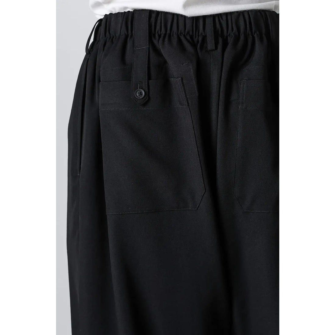 Yohji Yamamoto Yohji Yamamoto Pour Homme - Gathered 9 Part Length Pants Size US 30 / EU 46 - 13 Thumbnail