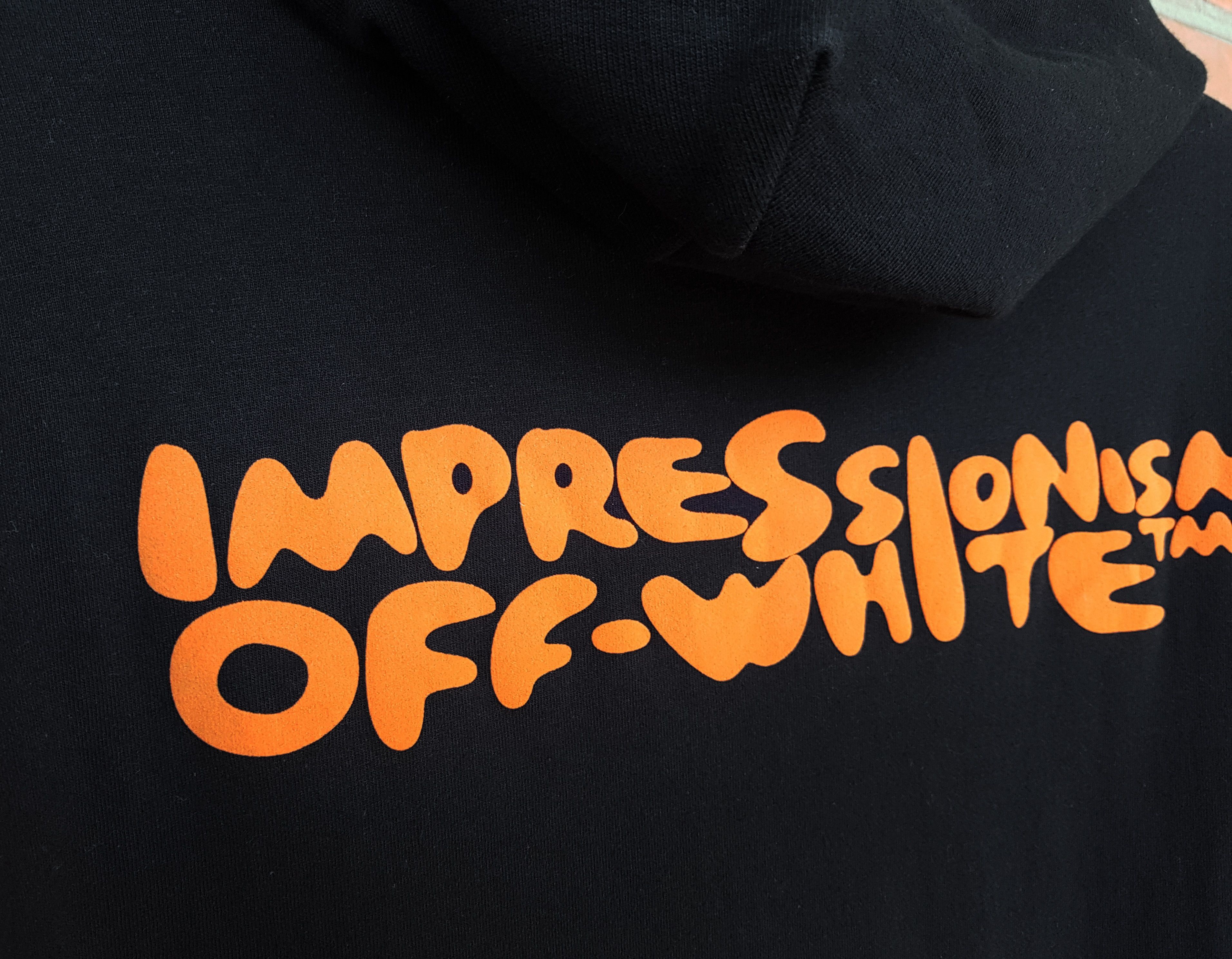 Off-White Off-White Bubble Font T Shirt Hoodie Impressionism Double Size US L / EU 52-54 / 3 - 5 Thumbnail