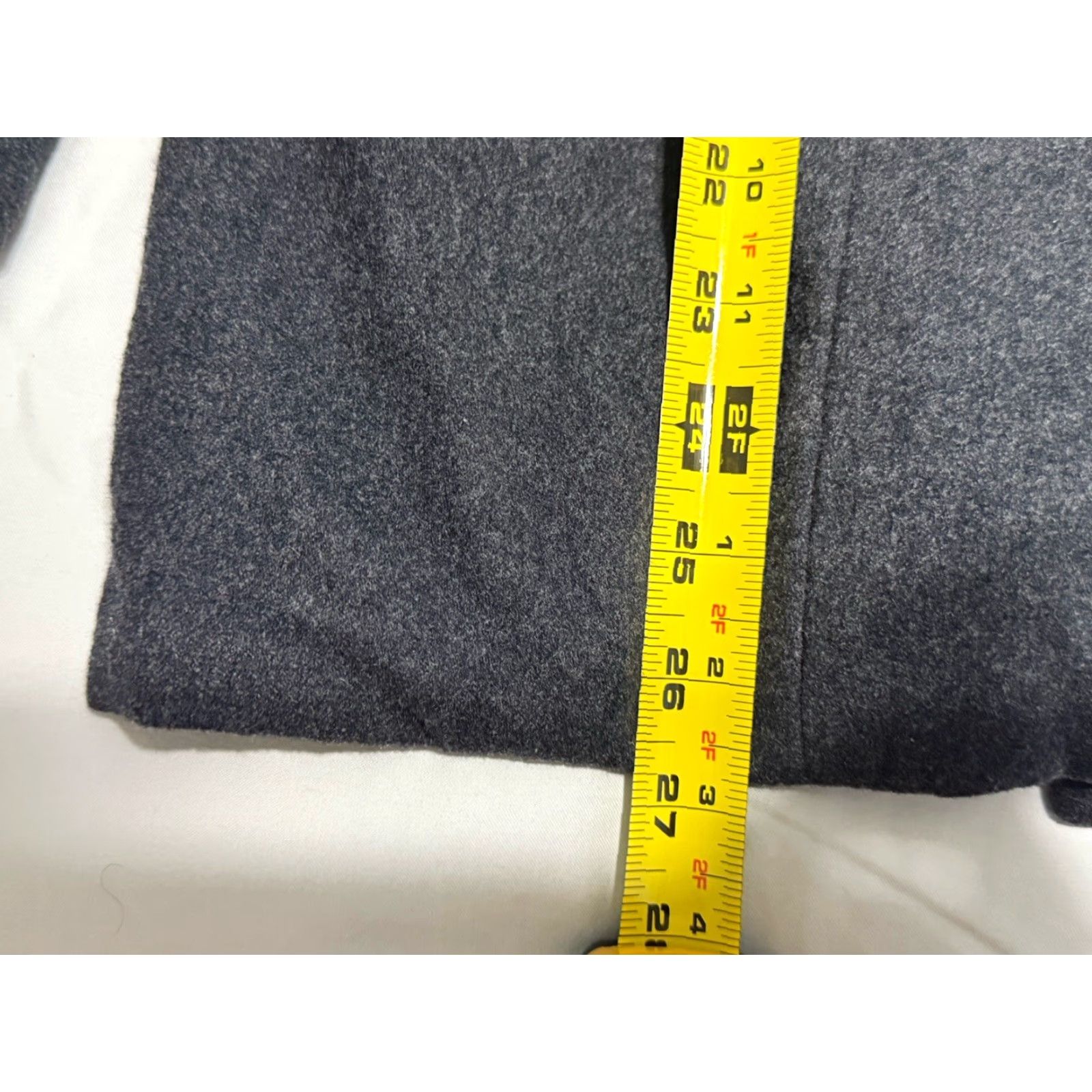 Ralph Lauren RALPH LAUREN PURPLE LABEL Gray Cashmere Lambswool Double Breasted Blazer Sz 6 Womens Size M / US 6-8 / IT 42-44 - 5 Thumbnail