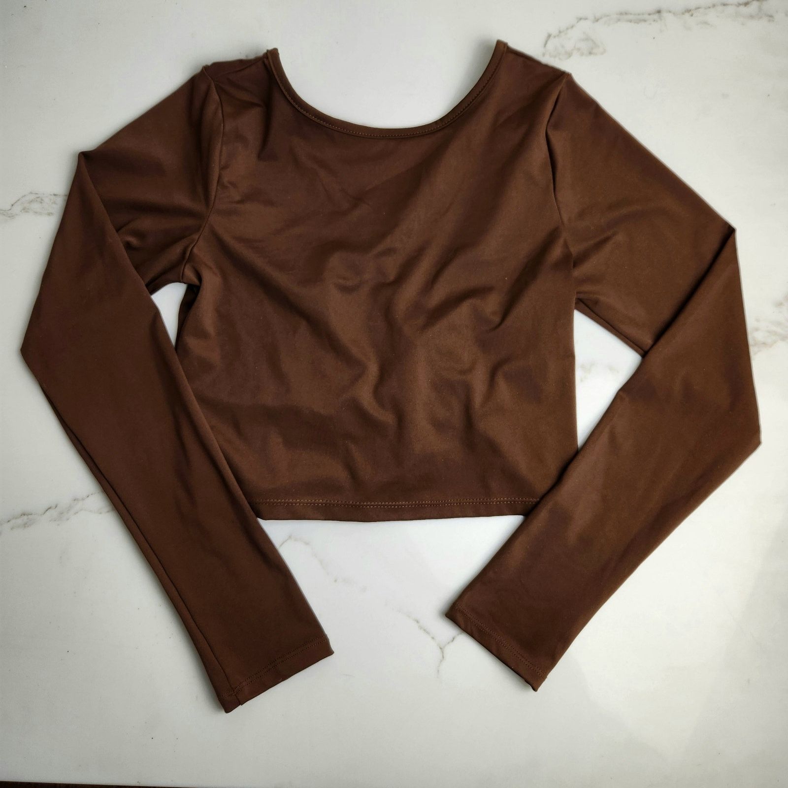 Cotton On Cotton On Tobi Tie Back Top Chocolate Brown L NWT Size L / US 10 / IT 46 - 6 Thumbnail