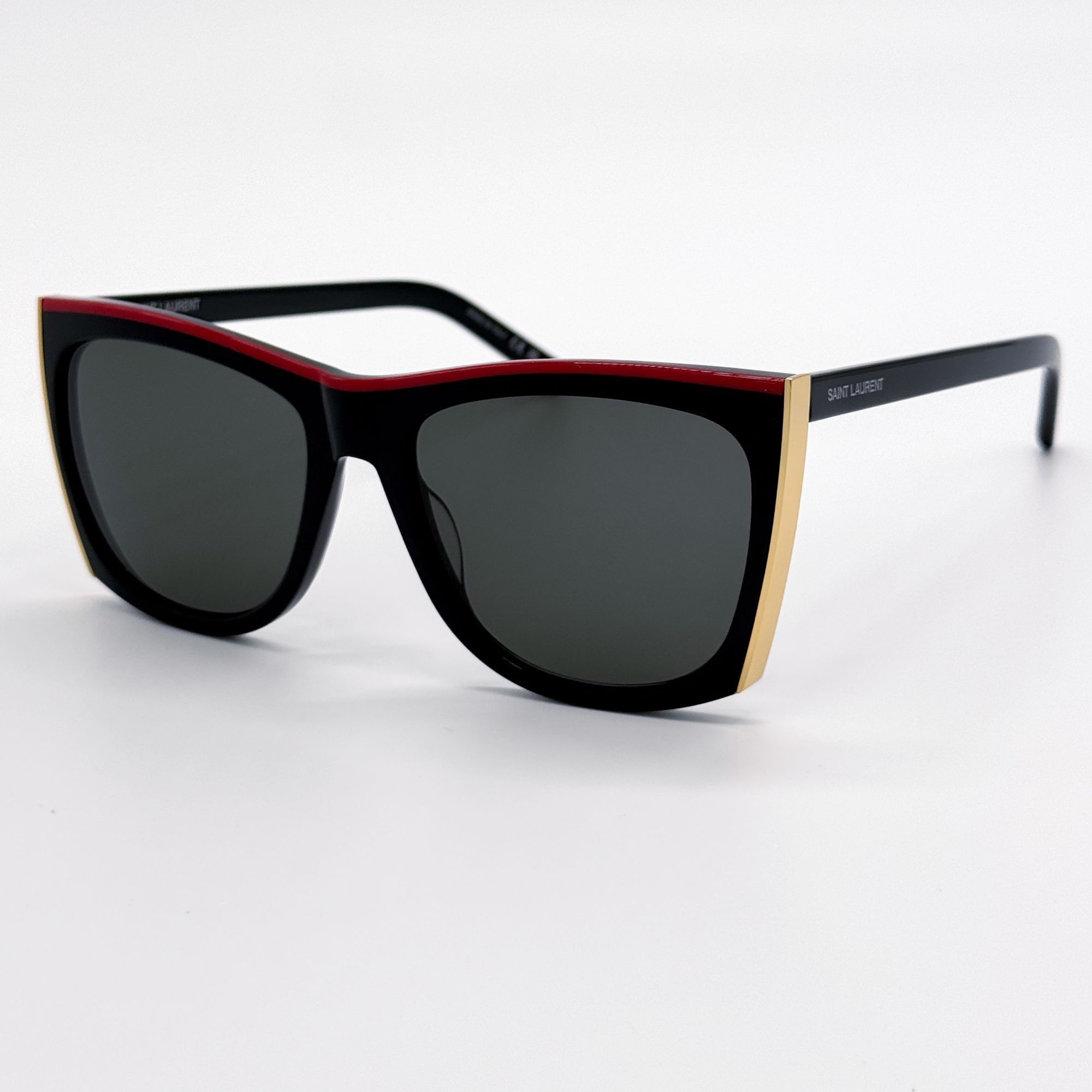 Saint Laurent Paris NEW SAINT LAURENT PALOMA SL539 001 WOMEN BLACK/GRAY EYEWEAR Size ONE SIZE - 3 Thumbnail