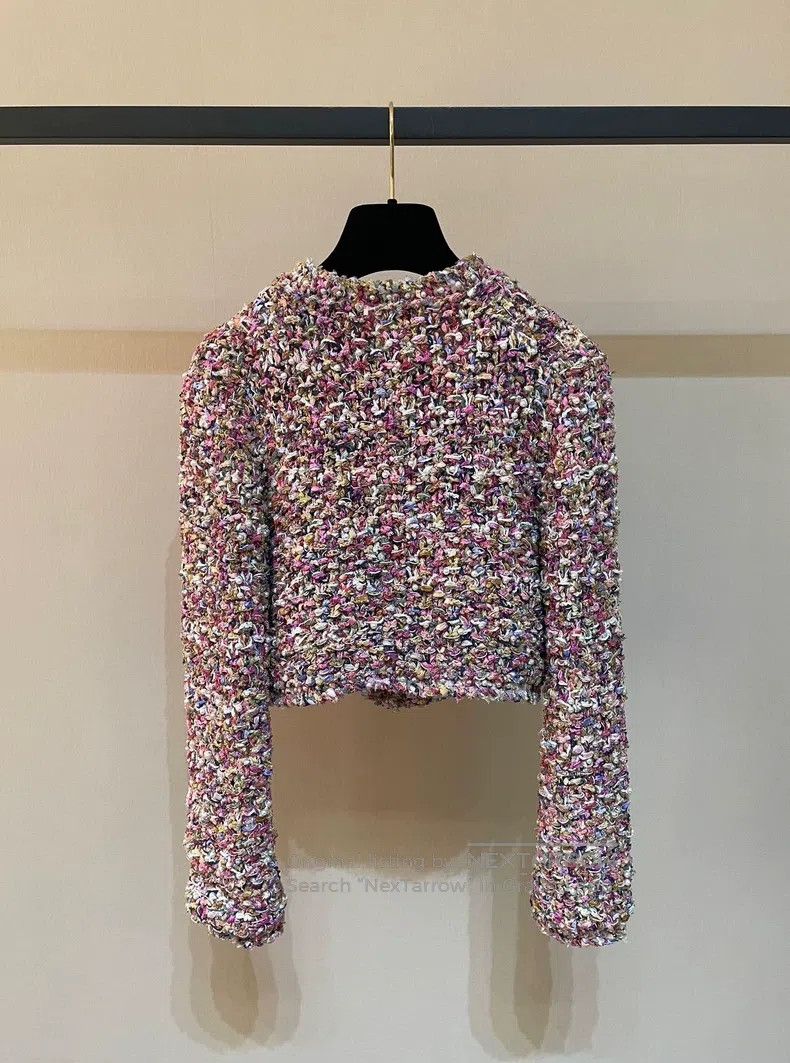 Chanel Chanel Preview series colourful pearl woven jacket Size XXS / US 00 / IT 34 - 5 Thumbnail