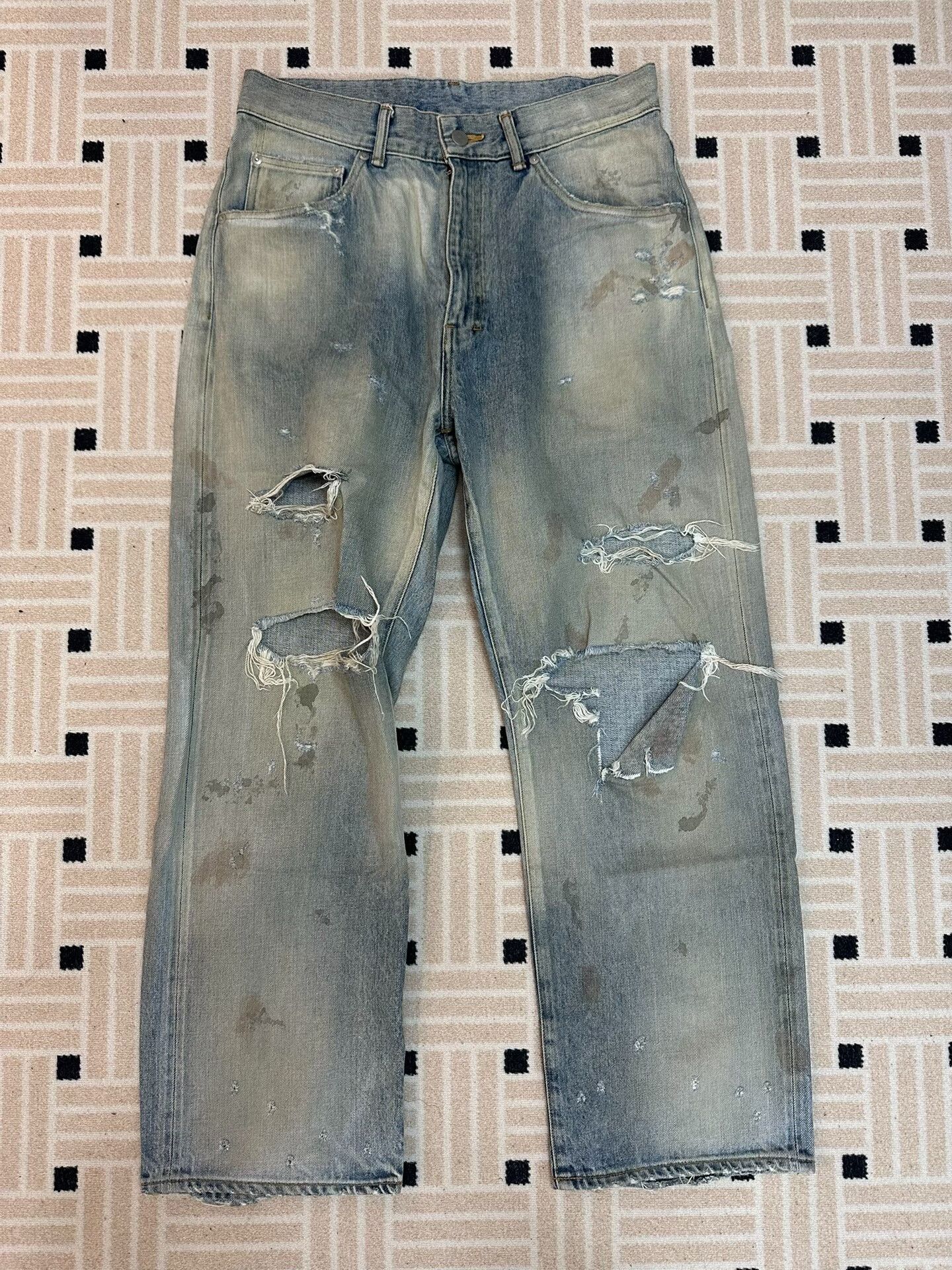 Visvim ANCELLM REMAKE TAPERED 5P DENIM Size US 31 - 1 Thumbnail