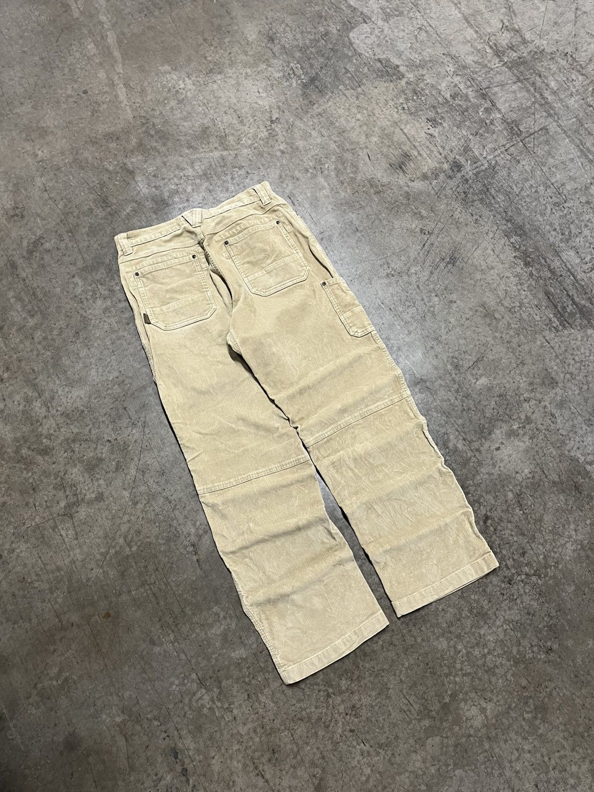 L.L. Bean × Vintage Corduroy cargo carpenter baggy fit LL bean pants skater hype Size US 32 / EU 48 - 4 Thumbnail