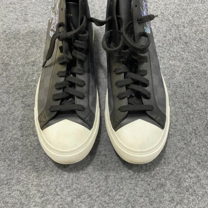 Louis Vuitton Louis Vuitton Tattoo Damier Graphite High-Top Sneakers -250 Size US 8 / EU 41 - 5 Thumbnail
