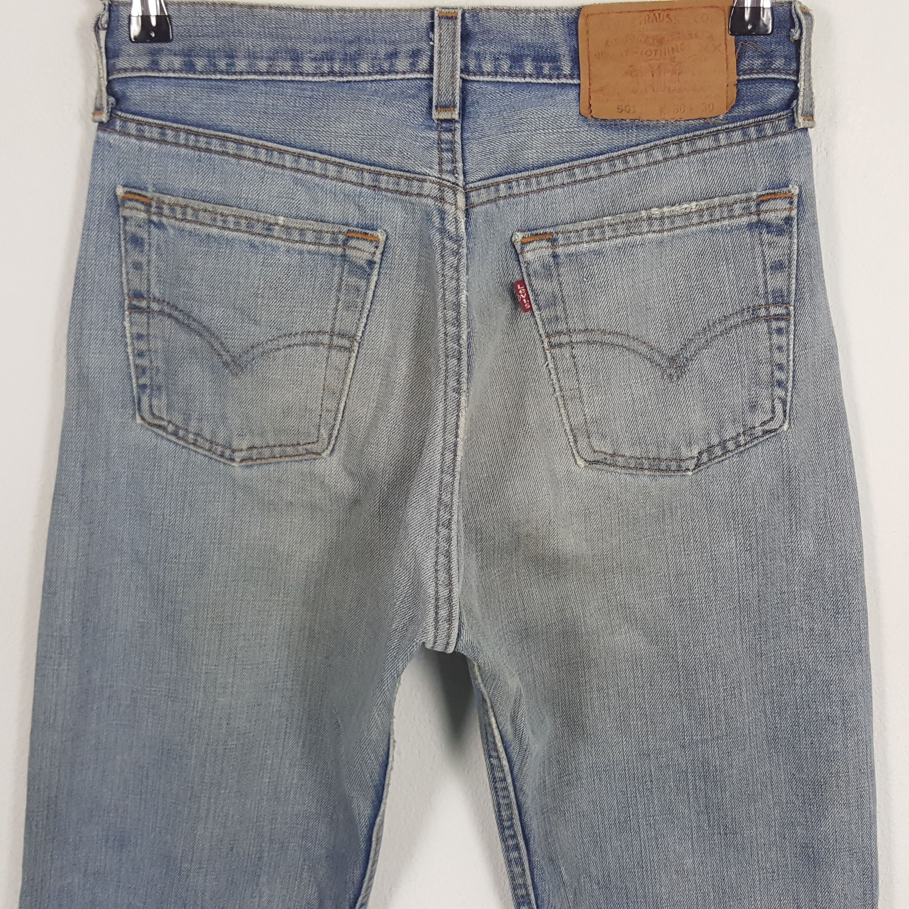 Levi's × Vintage Vintage Levi's 501 Distressed Style Denim Jeans Size US 26 / EU 42 - 5 Thumbnail