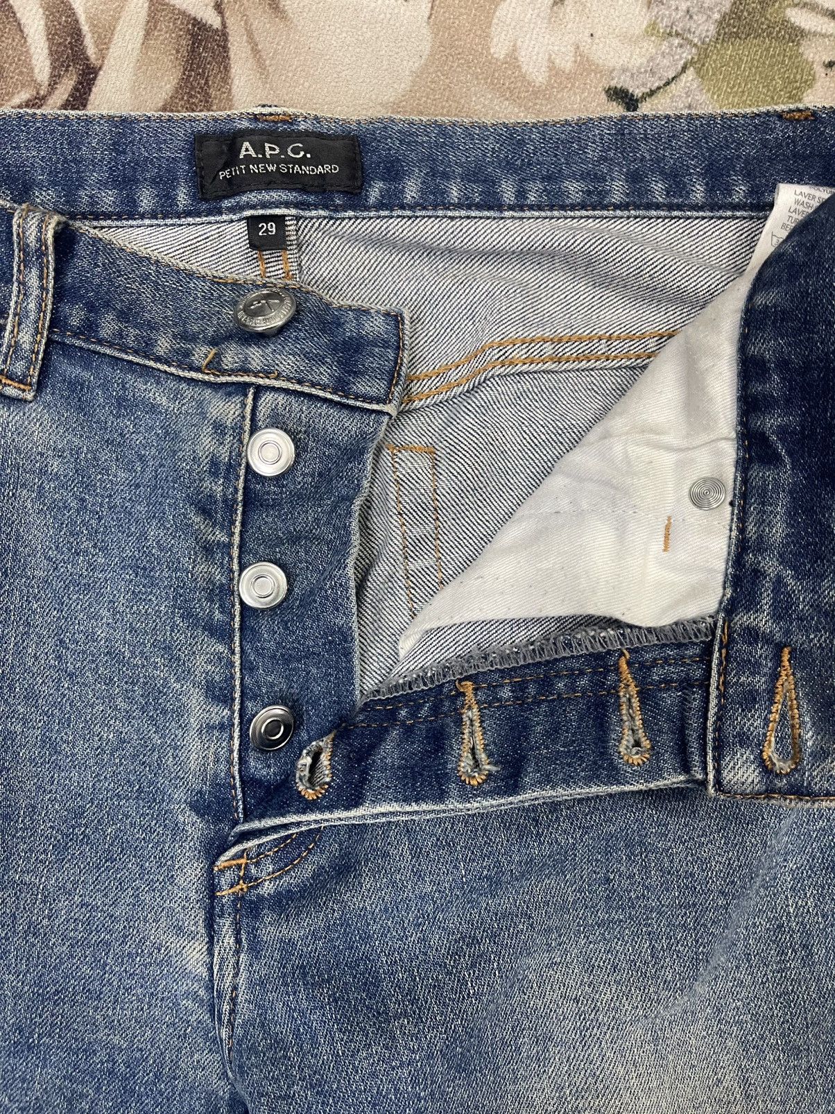 A.P.C. APC Jeans Streetwear Size US 29 - 3 Thumbnail