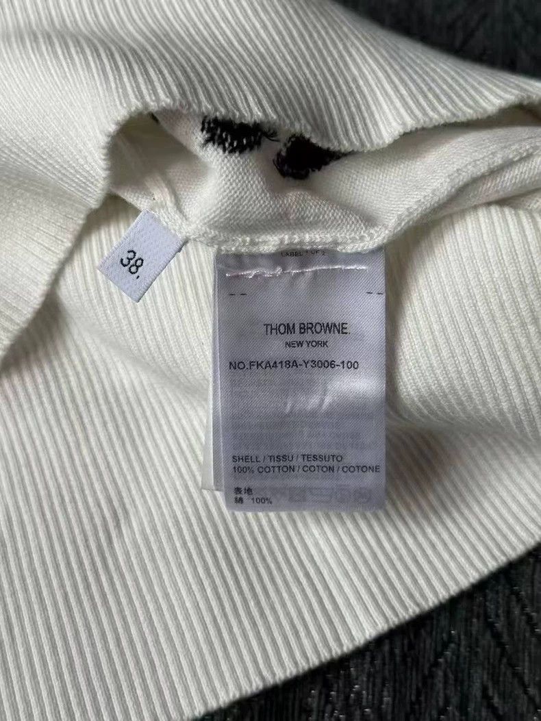 Thom Browne Thom Browne Ship anchor knit short sleeves Size XS / US 0-2 / IT 36-38 - 4 Thumbnail