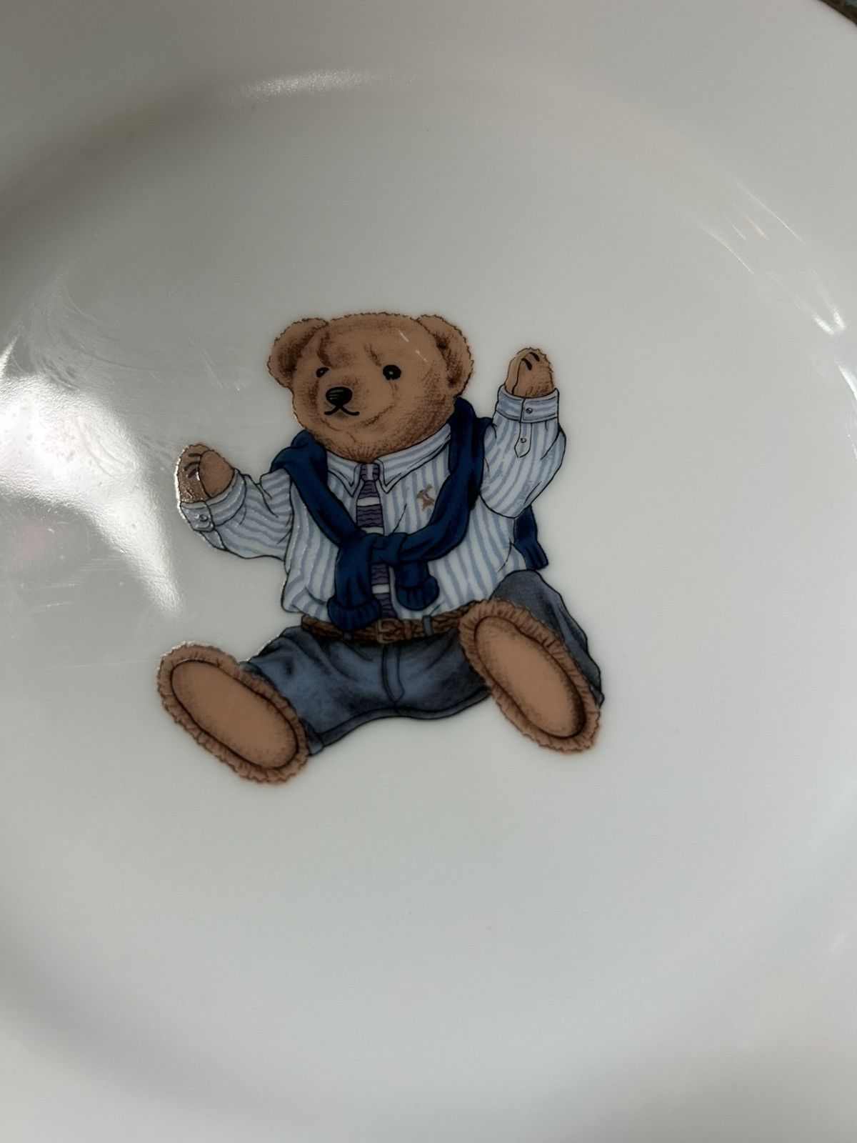 Polo Ralph Lauren 1997 Polo Bear Preppy Bear Porcelain Plate Size ONE SIZE - 12 Thumbnail