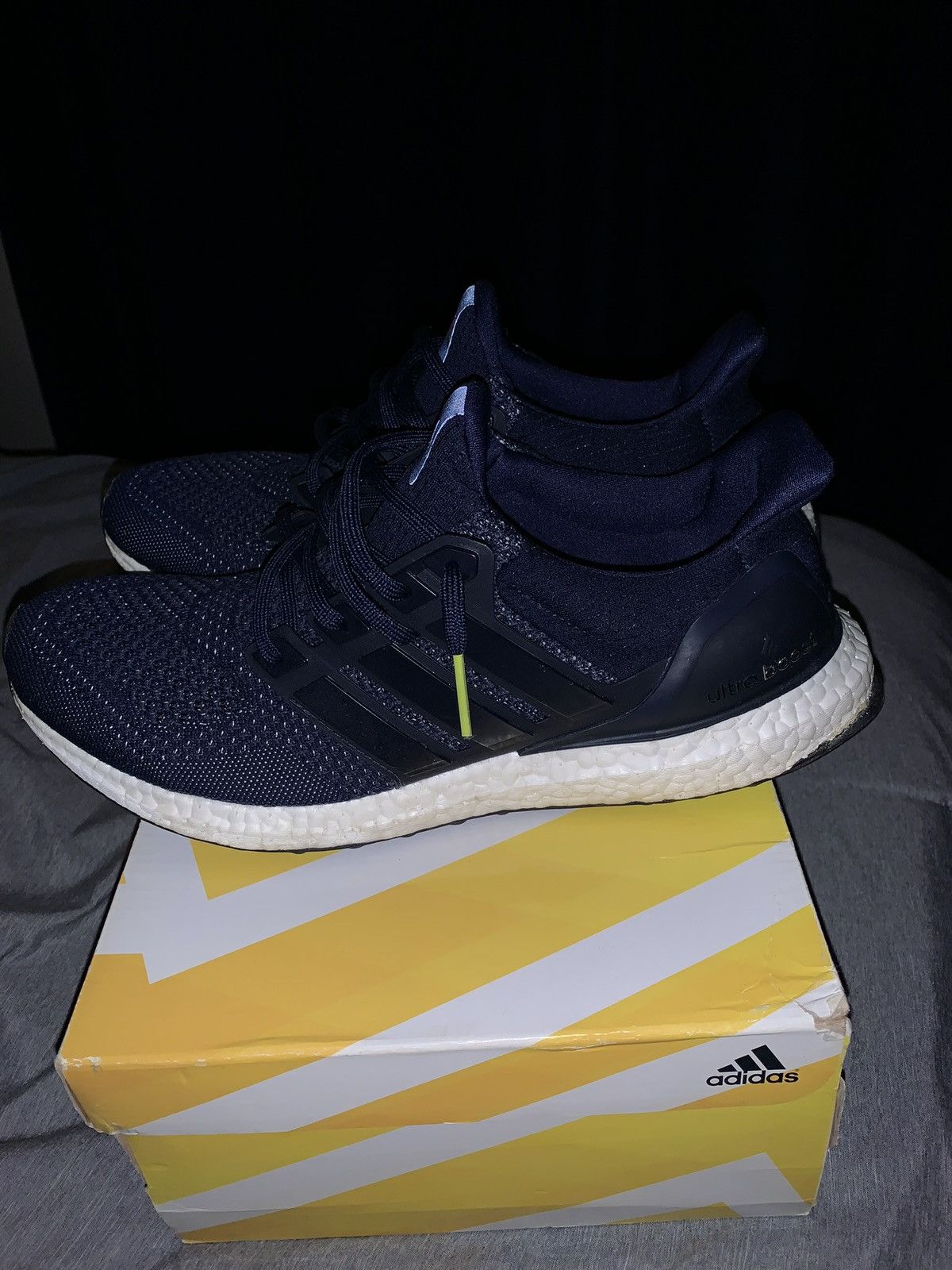 Adidas Ultraboost 1.0 Navy Size US 11 / EU 44 - 5 Thumbnail
