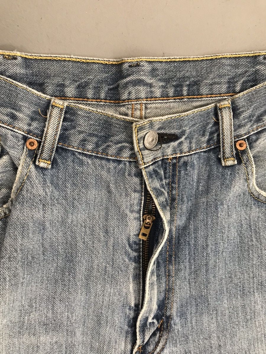 Levi's × Vintage Vintage Levi’s 90s 550 straight fit denim Size US 38 / EU 54 - 6 Thumbnail