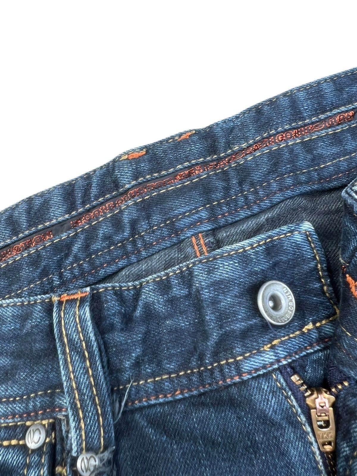 Nicole Club Nicole Club For Men Oily Waxed Denim Jeans Size US 31 - 7 Thumbnail