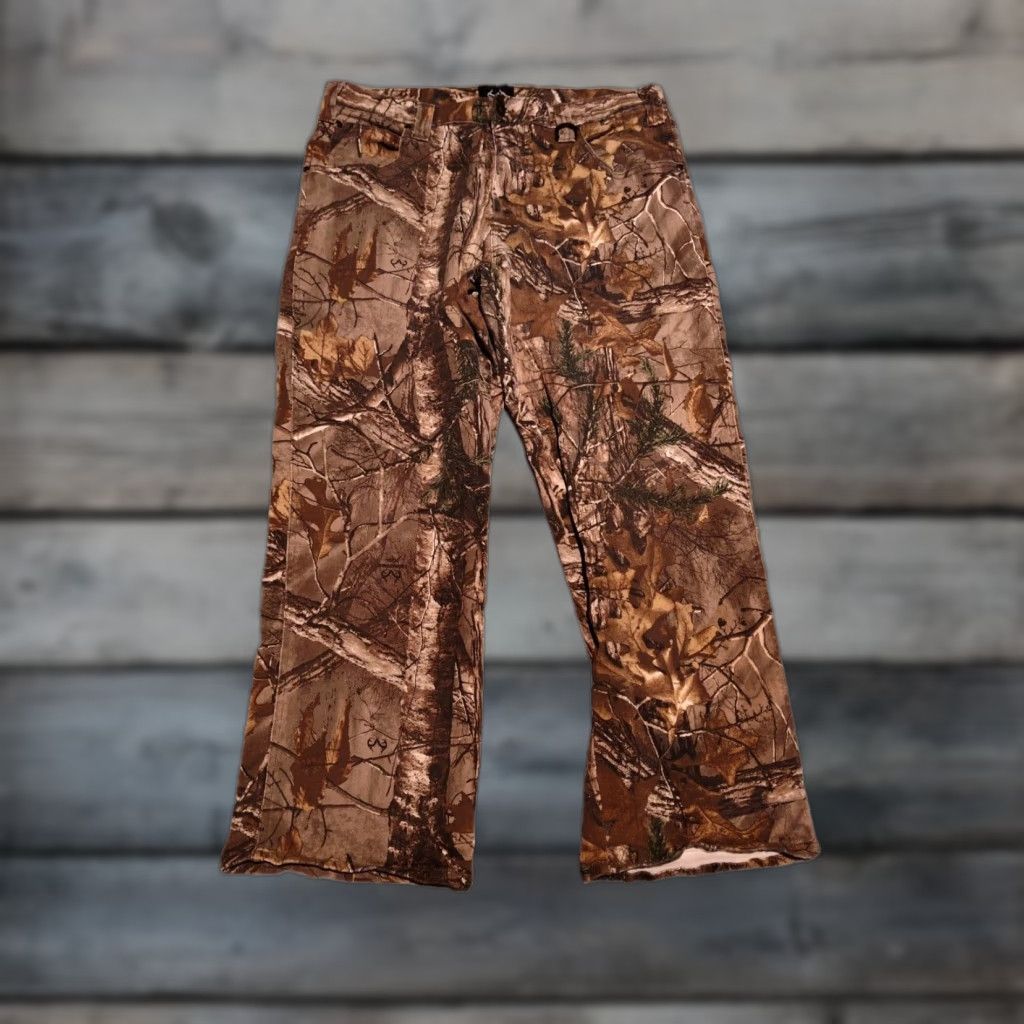Realtree Realtree Men’s Camouflage Cargo Pants Outdoor Hunting Workwear Size 36x28 Mid Rise Size US 36 / EU 52 - 1 Thumbnail