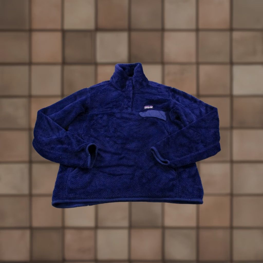 Patagonia Keywords: "Patagonia," "Jacket," "Women," "S," "Blue," "Polartec," "Outdoor," "Hiking," and "Camping" are all present relevant Size S / US 4 / IT 40 - 1 Thumbnail