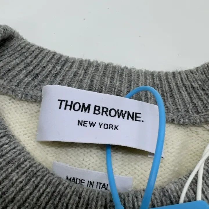 Thom Browne Thom Browne Classic Striped Wool Knit Sweater -2507 Size US M / EU 48-50 / 2 - 5 Thumbnail